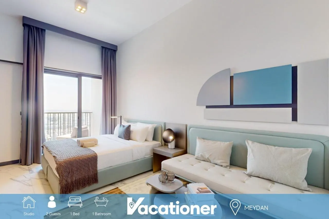 Mag Eye 910 - Bright Studio Apartment In Meydan Dubai