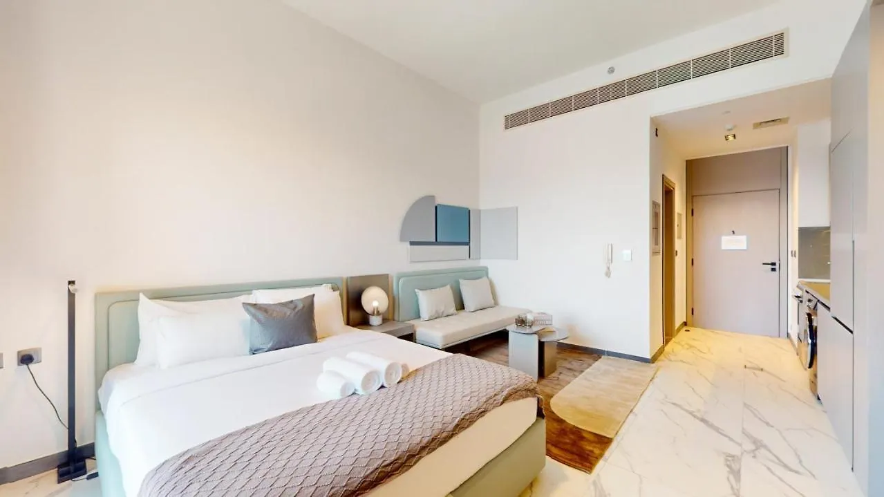 Mag Eye 910 - Bright Studio Apartment In Meydan Dubai