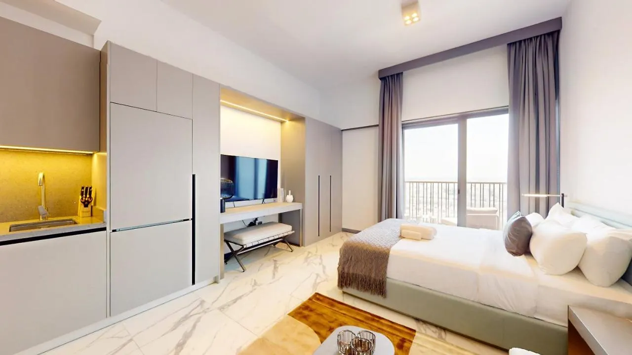 Mag Eye 910 - Bright Studio Apartment In Meydan Dubai